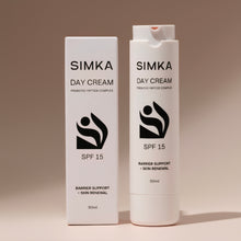 Load image into Gallery viewer, SIMKA Prebiotic Peptide Day Cream SPF15