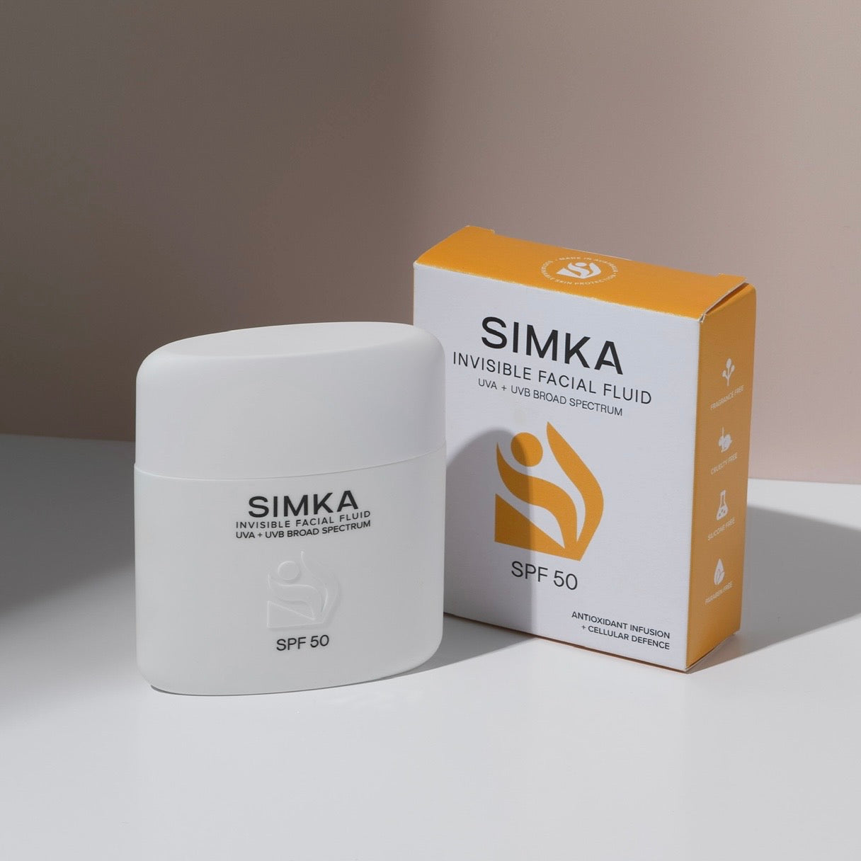 SIMKA Invisible Facial Fluid SPF50