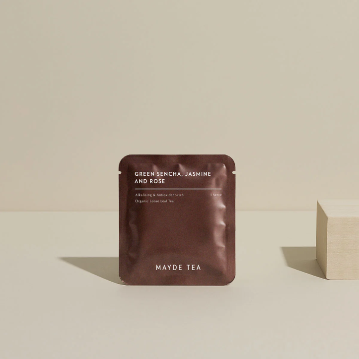 Mayde Tea | Green Sencha, Jasmine & Rose Tea