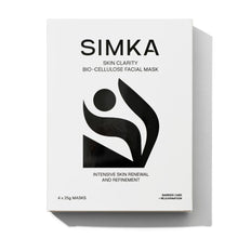 Load image into Gallery viewer, SIMKA Skin Clarity Bio-Cellulose Mask 4pk
