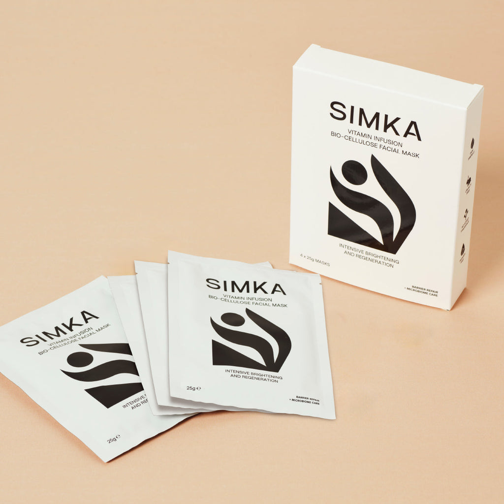 SIMKA Vitamin Infusion Bio-Cellulose Facial Mask